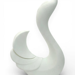 Vibrador Magic Swan con succionador clitorial, diseño elegante inspirado en cisne, Glow & Vibe.