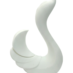 Vibrador Magic Swan con succionador clitorial, diseño elegante inspirado en cisne, Glow & Vibe.