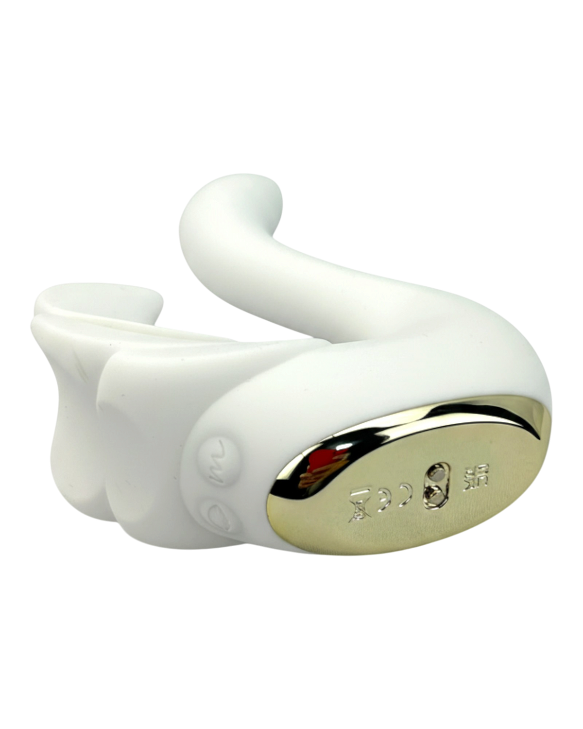 Vibrador Magic Swan con succionador clitorial, diseño elegante inspirado en cisne, Glow & Vibe.