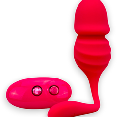 Doble vibrador Intense Wave con control mediante app, diseño innovador Glow & Vibe.