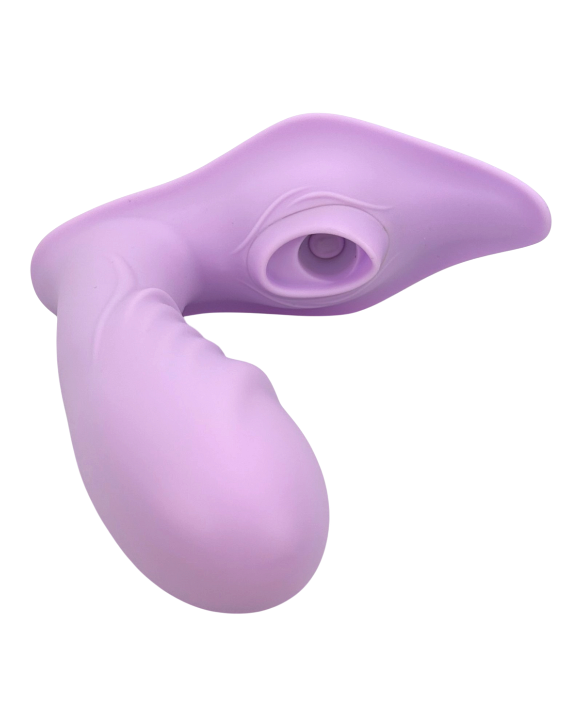 Succionador Butterfly Vibrator inspirado en mariposa, con succión clitorial elegante y potente Glow & Vibe.