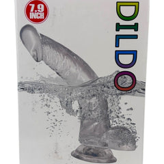 Dildo fluorescente Glow Rider con ventosa y forma curva, brilla en la oscuridad, marca Glow & Vibe.