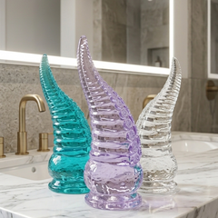Dildo tentáculo realista Deep Tentacle con ventosa, textura marina flexible, marca Glow & Vibe.