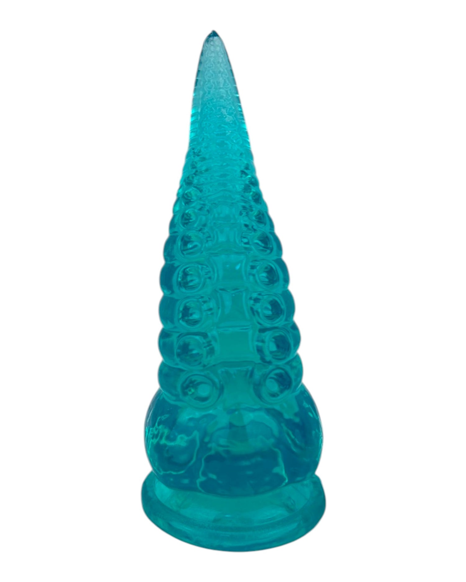 Dildo tentáculo realista Deep Tentacle con ventosa, textura marina flexible, marca Glow & Vibe.