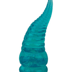 Dildo tentáculo realista Deep Tentacle con ventosa, textura marina flexible, marca Glow & Vibe.