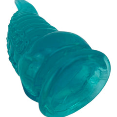 Dildo tentáculo realista Deep Tentacle con ventosa, textura marina flexible, marca Glow & Vibe.