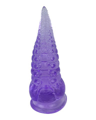 Dildo tentáculo realista Deep Tentacle con ventosa, textura marina flexible, marca Glow & Vibe.