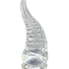 Dildo tentáculo realista Deep Tentacle con ventosa, textura marina flexible, marca Glow & Vibe.