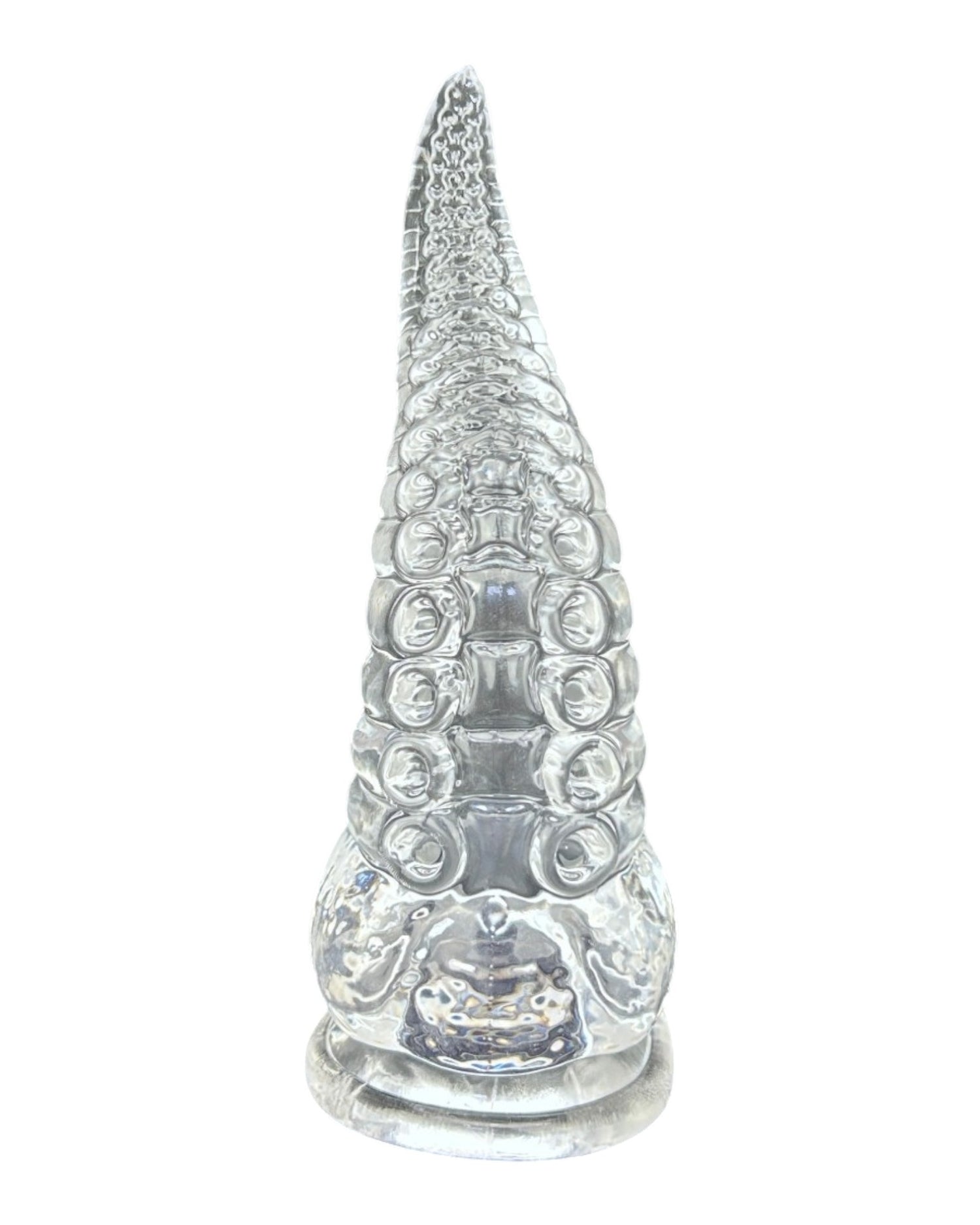 Dildo tentáculo realista Deep Tentacle con ventosa, textura marina flexible, marca Glow & Vibe.