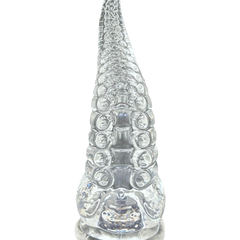Dildo tentáculo realista Deep Tentacle con ventosa, textura marina flexible, marca Glow & Vibe.