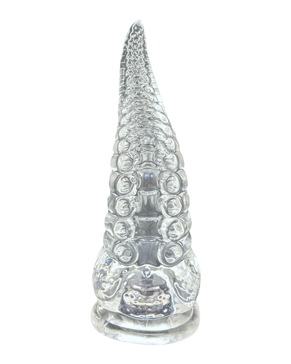 Dildo tentáculo realista Deep Tentacle con ventosa, textura marina flexible, marca Glow & Vibe.
