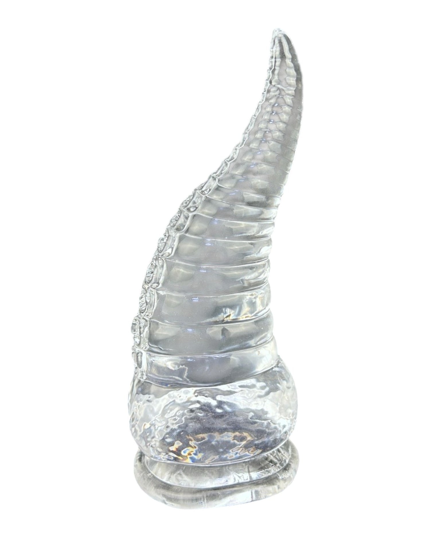 Dildo tentáculo realista Deep Tentacle con ventosa, textura marina flexible, marca Glow & Vibe.