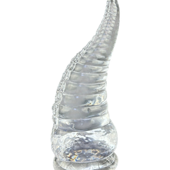 Dildo tentáculo realista Deep Tentacle con ventosa, textura marina flexible, marca Glow & Vibe.