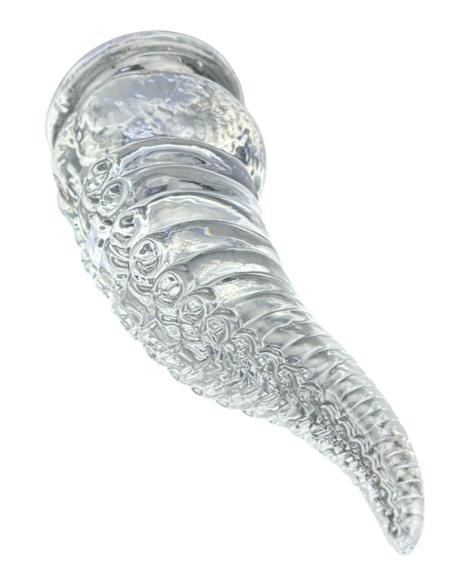 Dildo tentáculo realista Deep Tentacle con ventosa, textura marina flexible, marca Glow & Vibe.