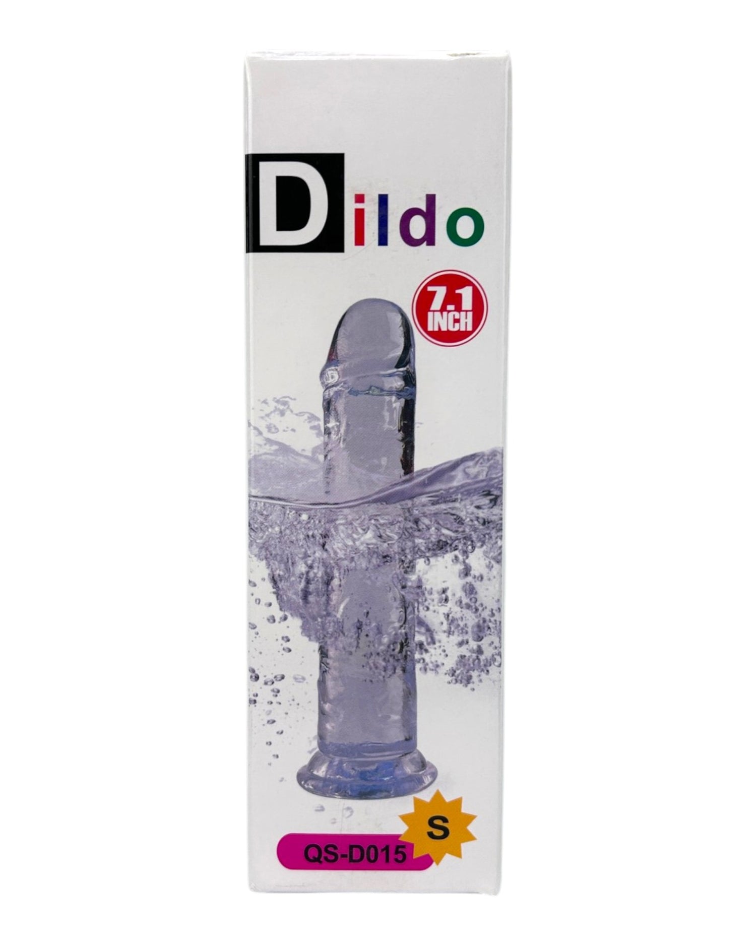 Dildo bicolor de gel Aurora Glow con ventosa, diseño elegante y vibrante inspirado en auroras, marca Glow & Vibe.