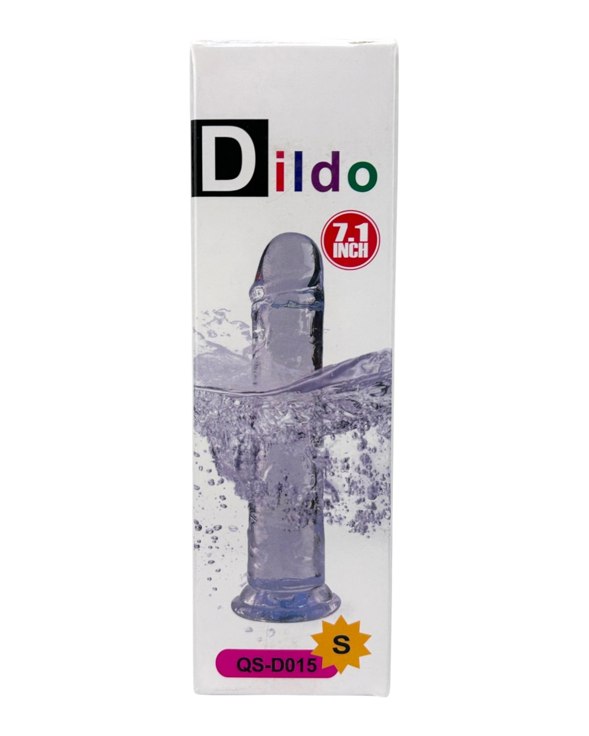 Dildo bicolor de gel Aurora Glow con ventosa, diseño elegante y vibrante inspirado en auroras, marca Glow & Vibe.