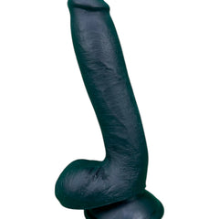 Dildo extra grande Max King Magic Flesh con testículos y ventosa, diseño ultra realista XXL, marca Glow & Vibe.