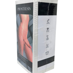 Bóxer Power Boxer de silicón elástico con prótesis realista y orificio anal integrado, diseño versátil y dominante de Glow & Vibe.