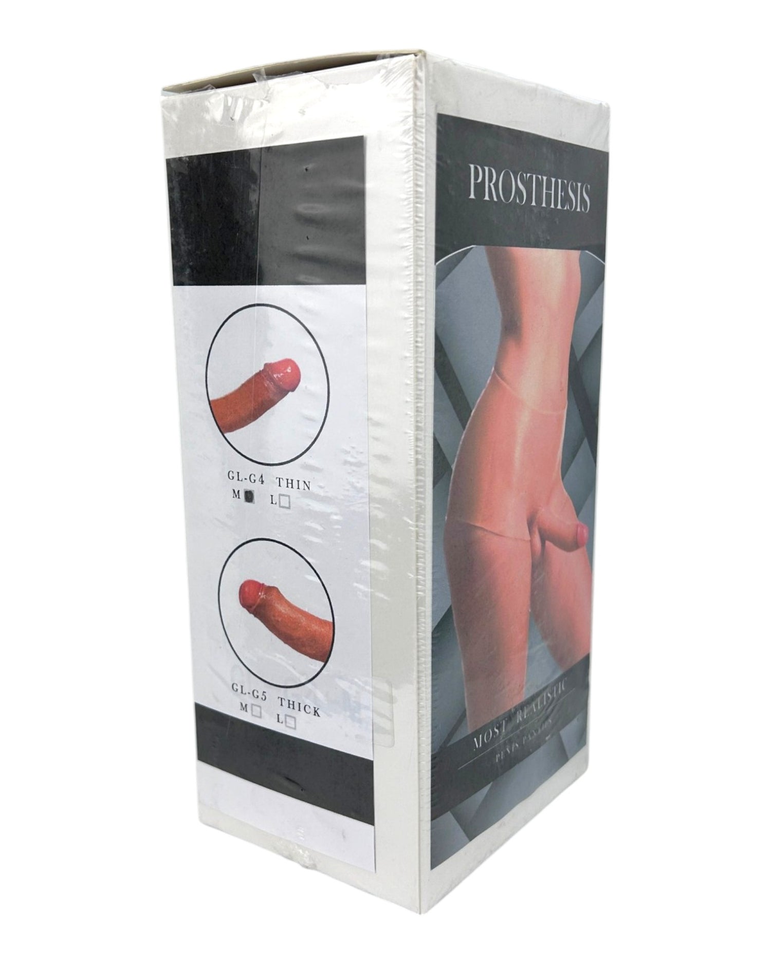 Bóxer Power Boxer de silicón elástico con prótesis realista y orificio anal integrado, diseño versátil y dominante de Glow & Vibe.