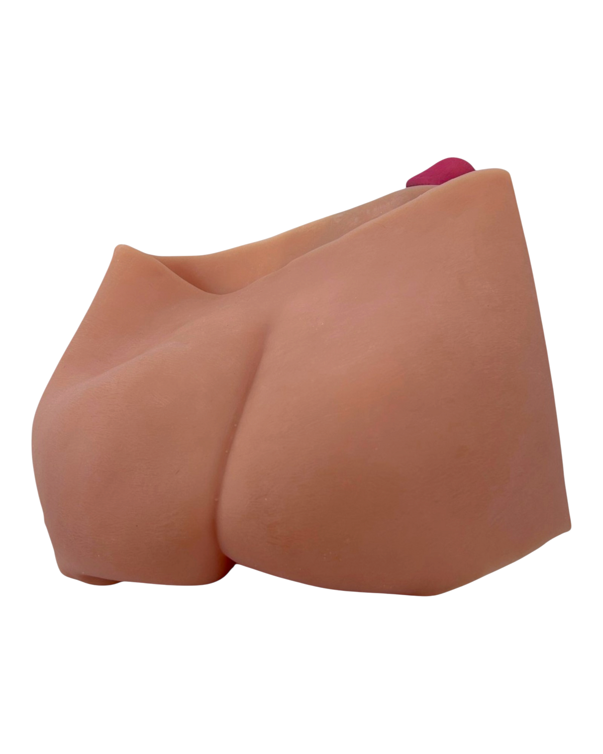 Bóxer Power Boxer de silicón elástico con prótesis realista y orificio anal integrado, diseño versátil y dominante de Glow & Vibe.