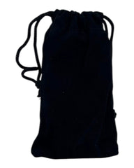 Plug anal Gema Dark de silicón negro con gema redonda brillante, diseño elegante y misterioso de Glow & Vibe.