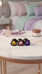 Plug anal Gema Dark de silicón negro con gema redonda brillante, diseño elegante y misterioso de Glow & Vibe.