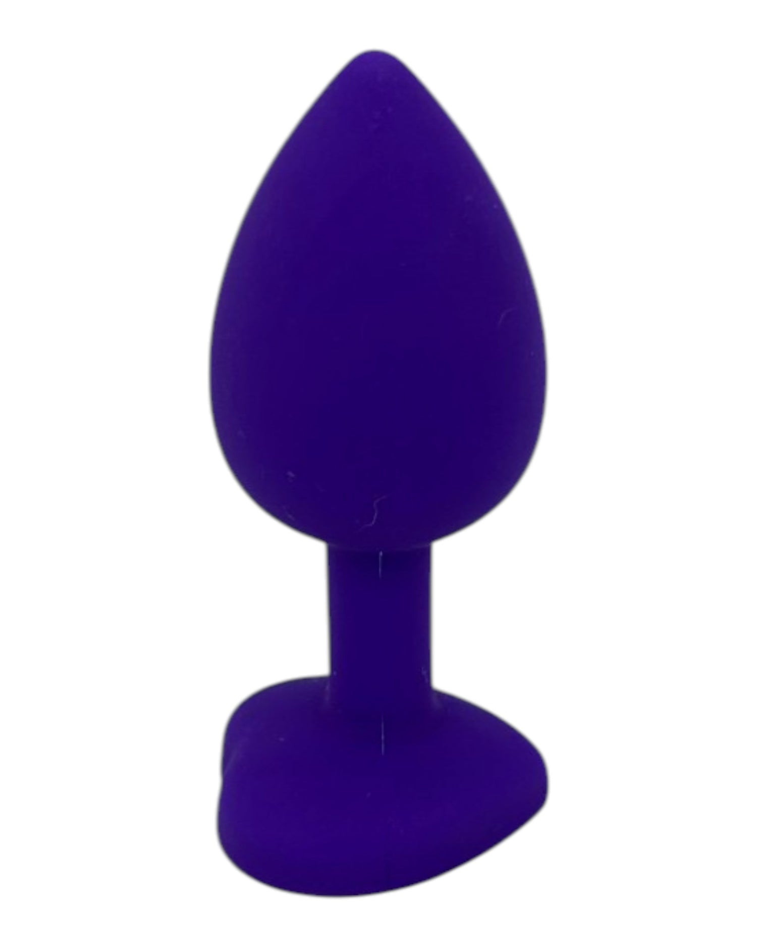Plug anal Gema Bright de silicón suave con gema redonda, disponible en negro y rosa neón, diseño brillante de Glow & Vibe.
