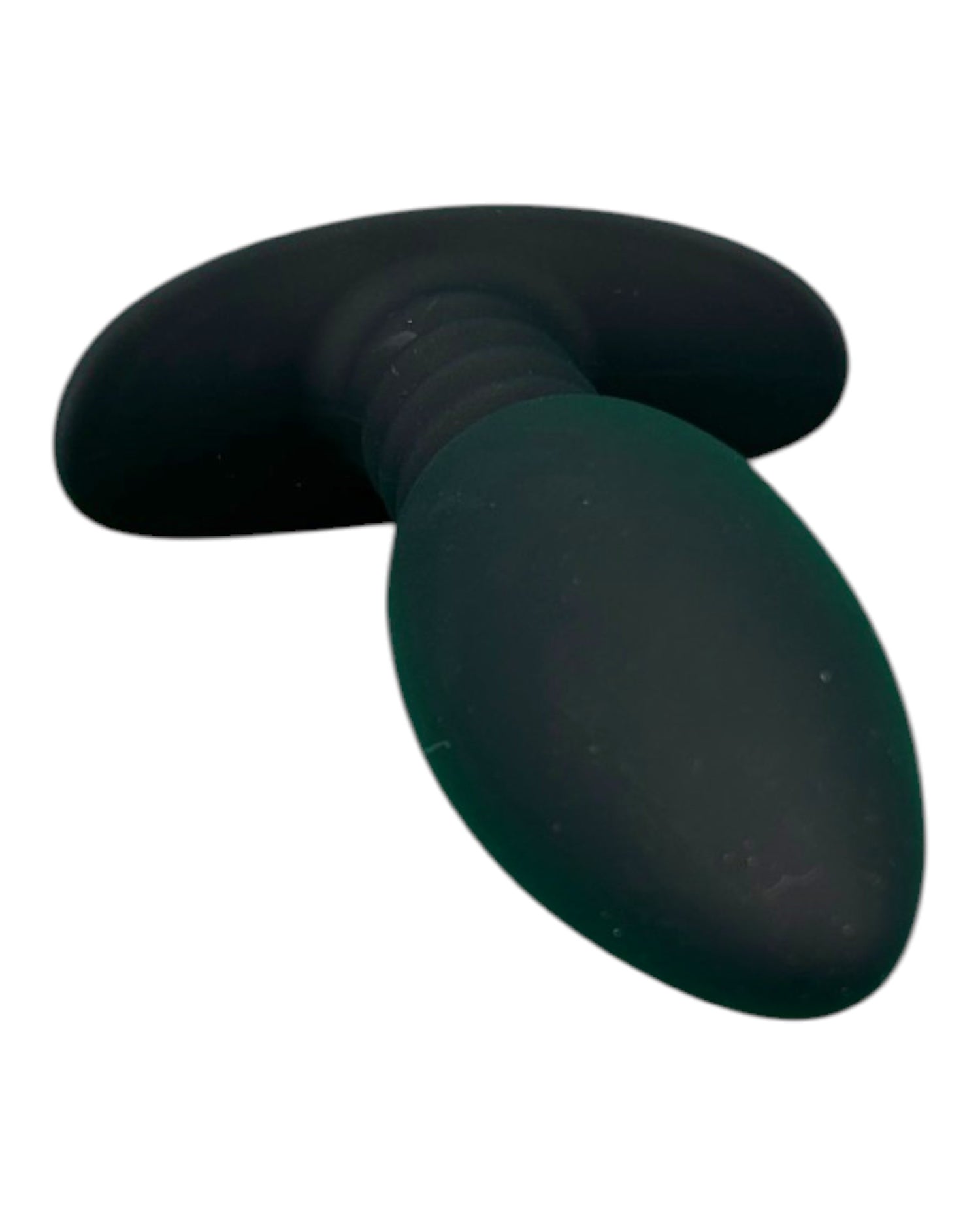 Plug anal Intense Plug de silicón suave, resistente al agua, con 9 funciones de vibración, diseño elegante Glow & Vibe.