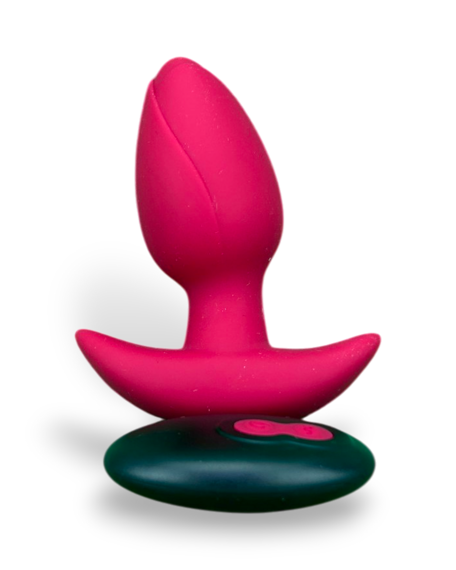 Plug anal Louis Motion de silicón suave con rotación y 10 funciones de vibración, diseño premium de Glow & Vibe.