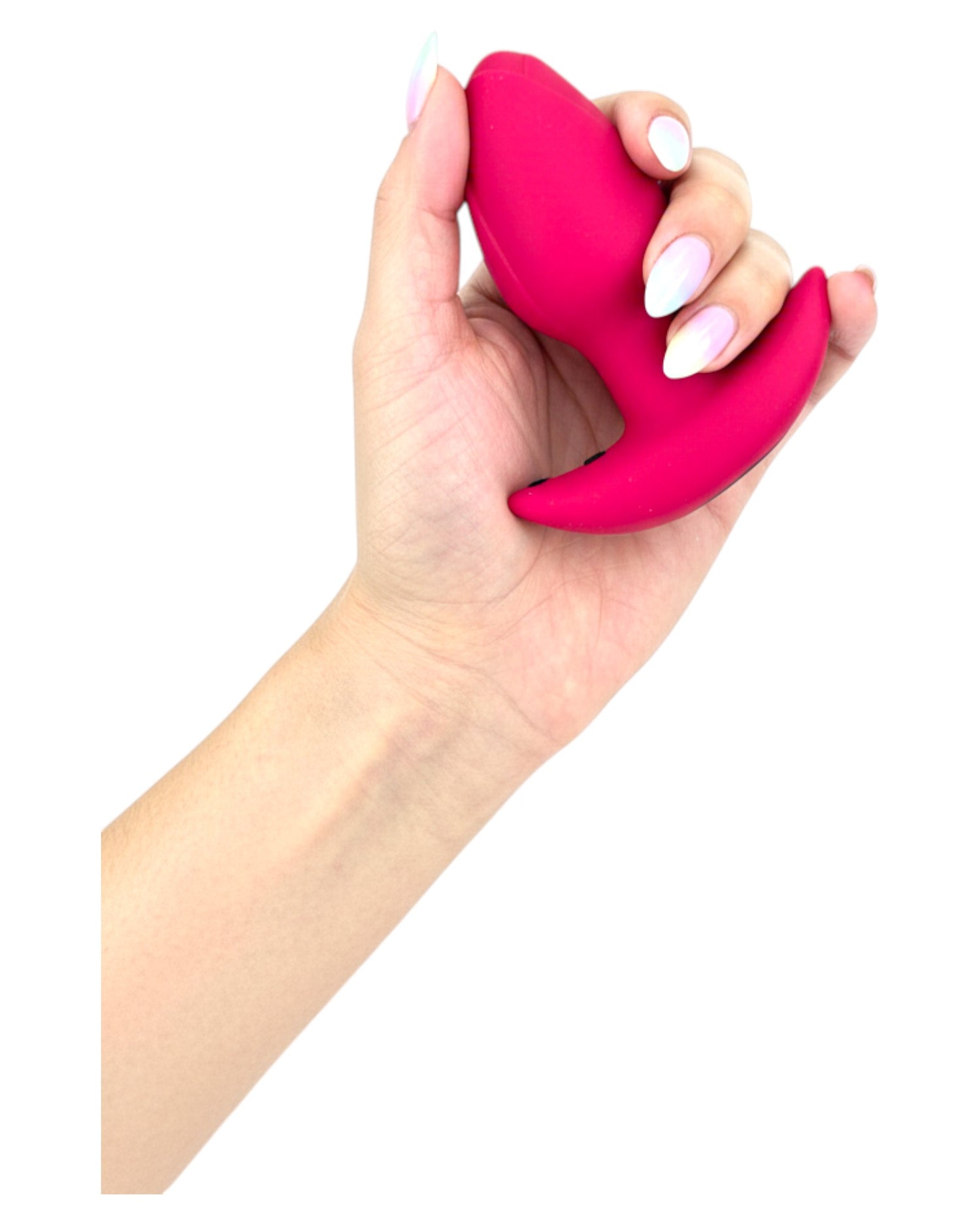 Plug anal Louis Motion de silicón suave con rotación y 10 funciones de vibración, diseño premium de Glow & Vibe.