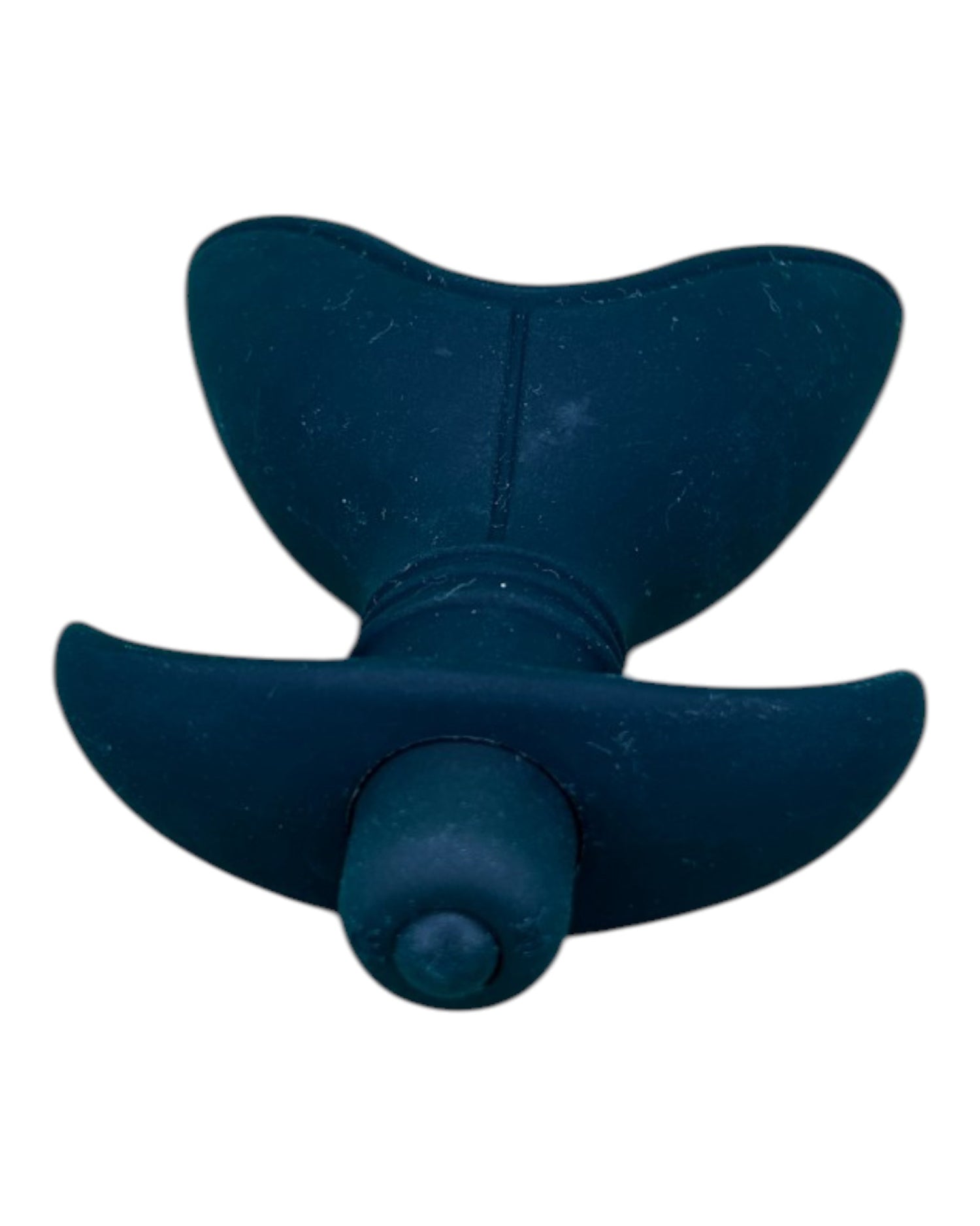 Plug anal Booty Blast de silicón suave con 10 funciones de vibración, diseño ergonómico y potente de Glow & Vibe.