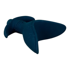 Plug anal Booty Blast de silicón suave con 10 funciones de vibración, diseño ergonómico y potente de Glow & Vibe.