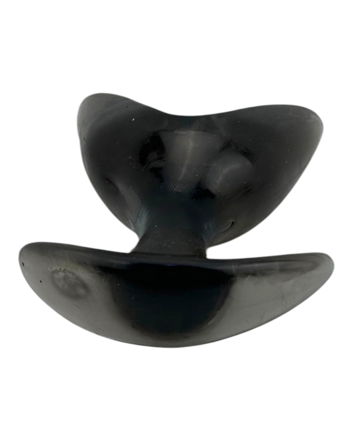 Plug anal Crazy Expand de gel rígido con diseño expansivo, ideal para estimulación intensa, marca Glow & Vibe.