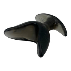 Plug anal Crazy Expand de gel rígido con diseño expansivo, ideal para estimulación intensa, marca Glow & Vibe.