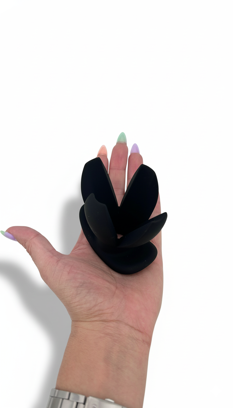 Plug anal Pearl Expand de silicón con función de expansión, diseño suave y potente de Glow & Vibe.