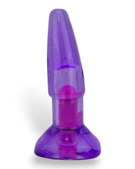 Dilatador anal Pearl Explorer de gel suave, compacto y seguro, diseño elegante y delicado de Glow & Vibe.