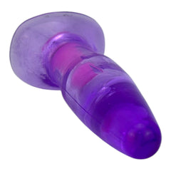 Dilatador anal Pearl Explorer de gel suave, compacto y seguro, diseño elegante y delicado de Glow & Vibe.