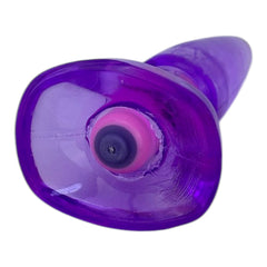 Dilatador anal Pearl Explorer de gel suave, compacto y seguro, diseño elegante y delicado de Glow & Vibe.