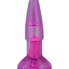 Dilatador anal Pearl Explorer de gel suave, compacto y seguro, diseño elegante y delicado de Glow & Vibe.