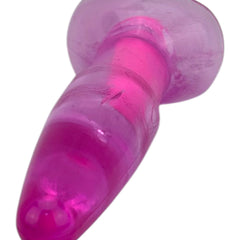 Dilatador anal Pearl Explorer de gel suave, compacto y seguro, diseño elegante y delicado de Glow & Vibe.