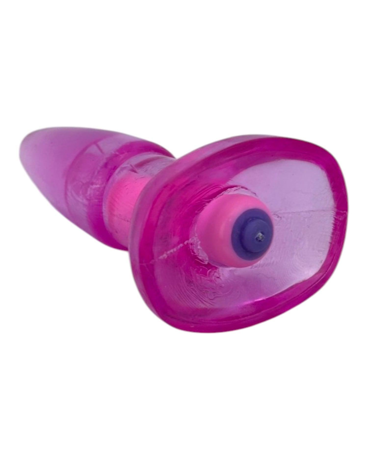 Dilatador anal Pearl Explorer de gel suave, compacto y seguro, diseño elegante y delicado de Glow & Vibe.
