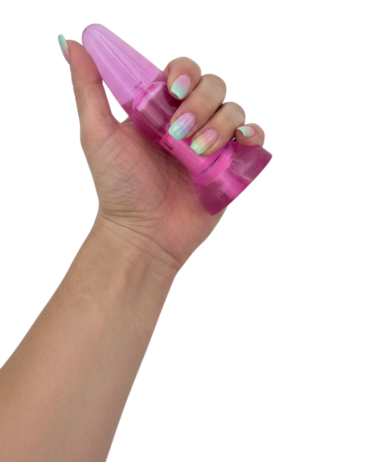 Dilatador anal Pearl Explorer de gel suave, compacto y seguro, diseño elegante y delicado de Glow & Vibe.