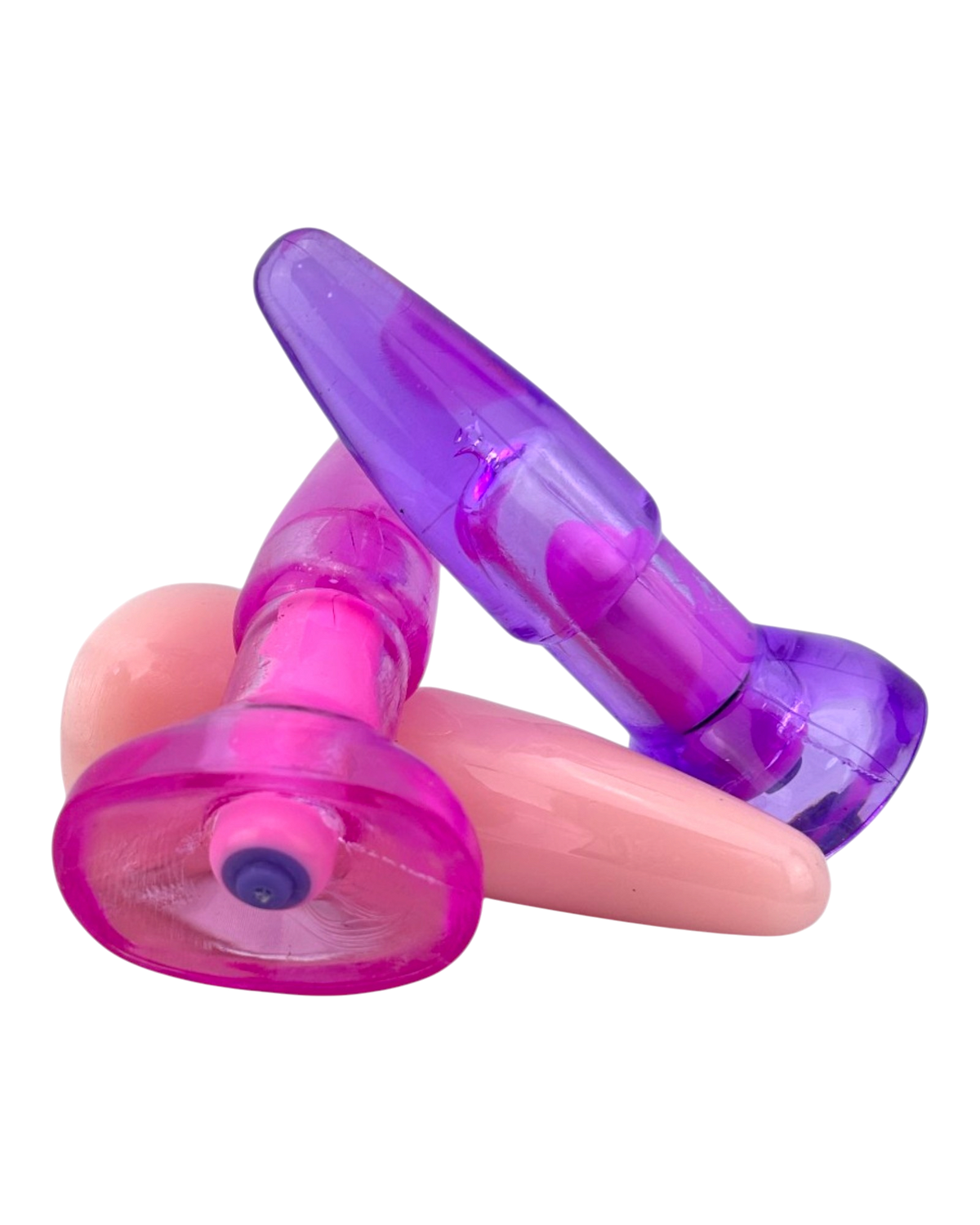 Dilatador anal Pearl Explorer de gel suave, compacto y seguro, diseño elegante y delicado de Glow & Vibe.