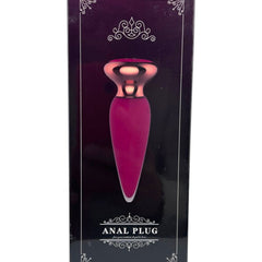 Dilatador anal Pearl Nature de silicón suave con 10 funciones de vibración, diseño elegante y natural de Glow & Vibe.