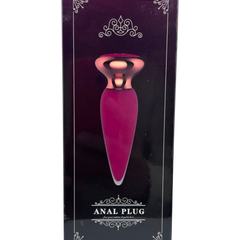 Dilatador anal Pearl Nature de silicón suave con 10 funciones de vibración, diseño elegante y natural de Glow & Vibe.