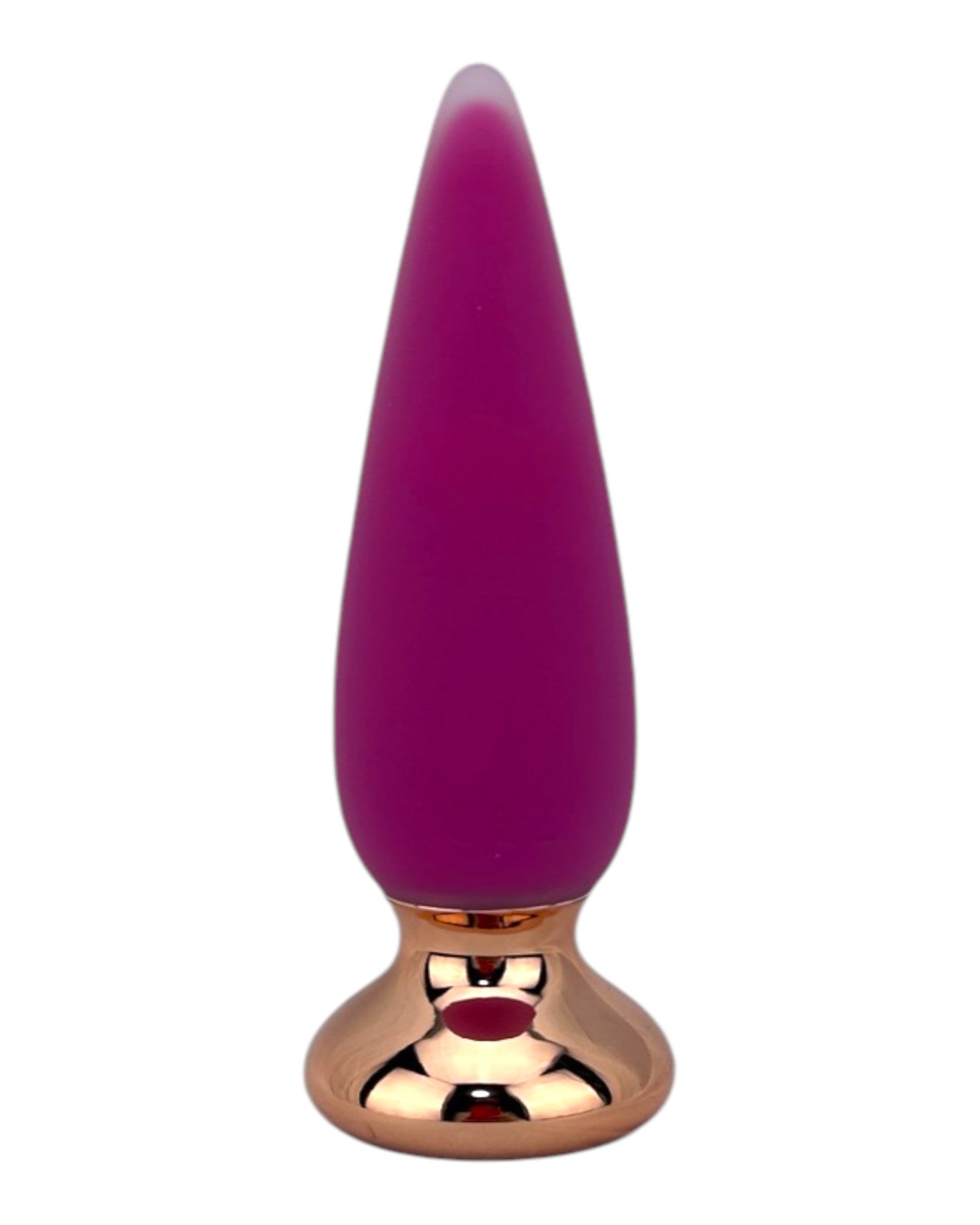Dilatador anal Pearl Nature de silicón suave con 10 funciones de vibración, diseño elegante y natural de Glow & Vibe.