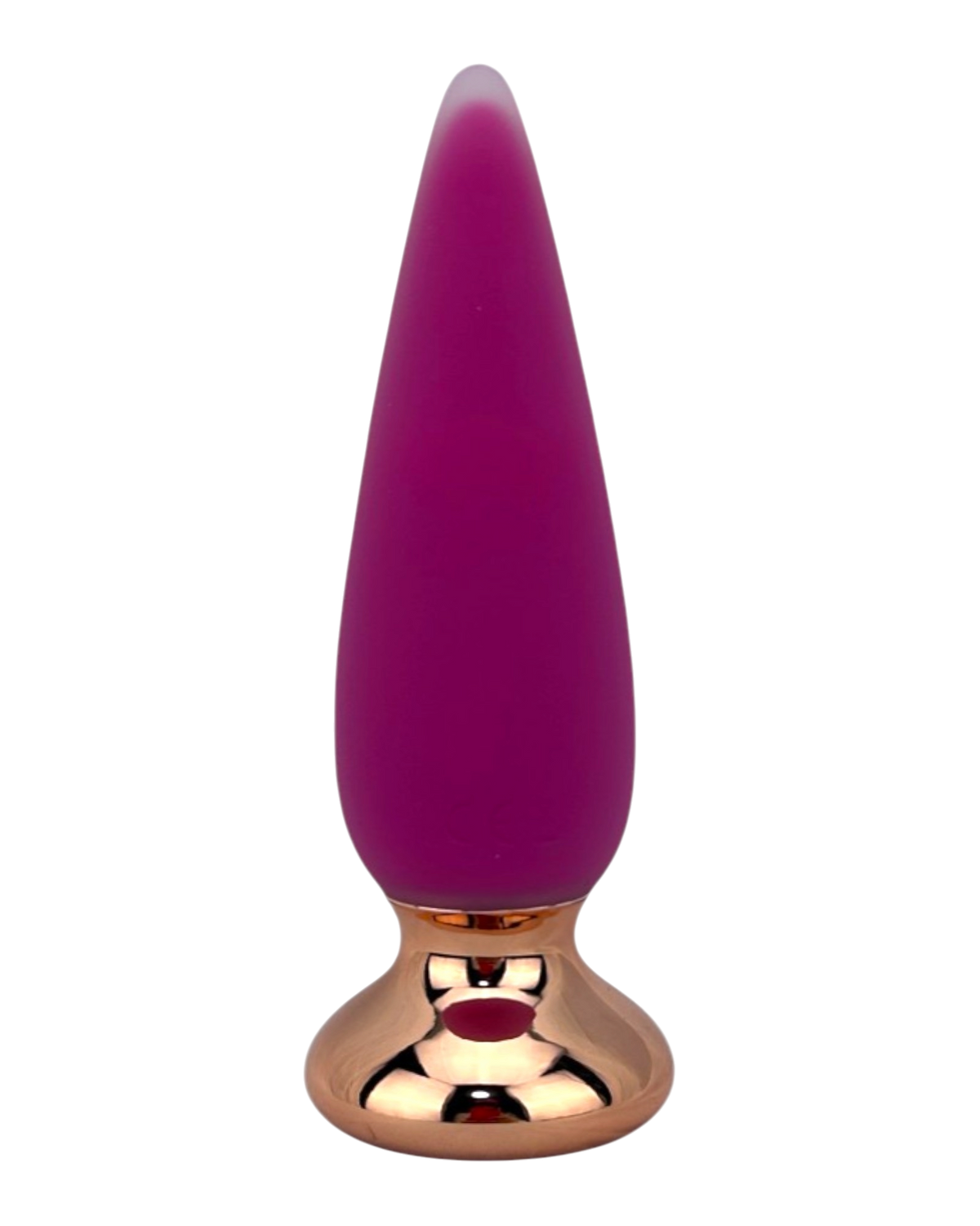 Dilatador anal Pearl Nature de silicón suave con 10 funciones de vibración, diseño elegante y natural de Glow & Vibe.