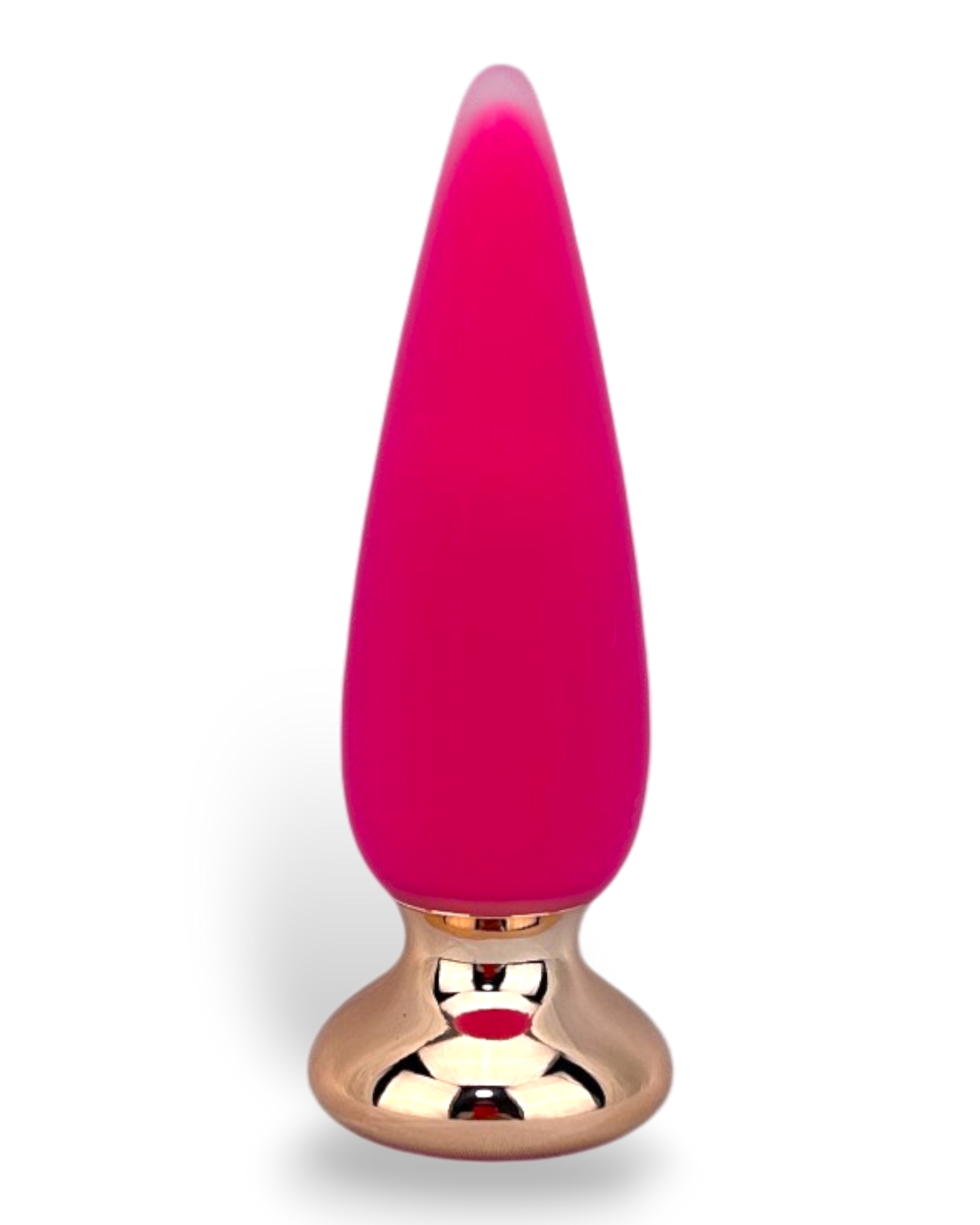 Dilatador anal Pearl Nature de silicón suave con 10 funciones de vibración, diseño elegante y natural de Glow & Vibe.