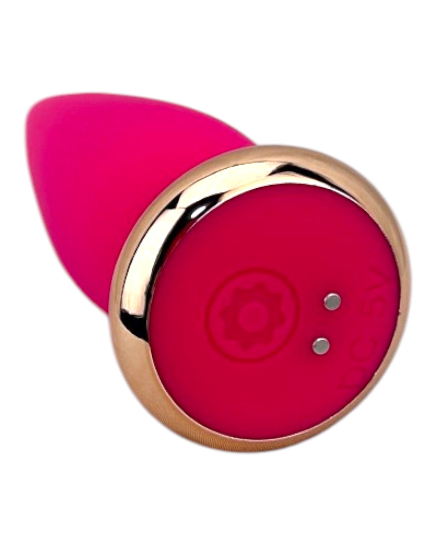 Dilatador anal Pearl Nature de silicón suave con 10 funciones de vibración, diseño elegante y natural de Glow & Vibe.