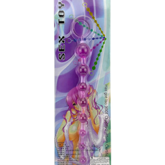 Bolas anales Sexy Balls de gel flexible y texturizado, diseño progresivo y cómodo de Glow & Vibe.